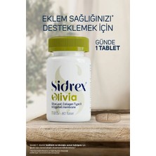 Sıdrex Olivia Zeytin Yaprağı Ekstresi Tip 2 Kolajen Yumurta Kabuğu Zarı Içeren Takviye Edici Gıda 60 Tablet