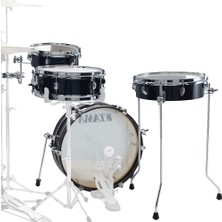 Tama LJK48P-HBK Club-Jam Pancake Hairline Black 4 Parça Akustik Davul Seti