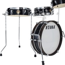 Tama LJK48P-HBK Club-Jam Pancake Hairline Black 4 Parça Akustik Davul Seti