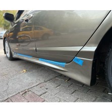 Woodhub Honda Civic Fd6 2006-2012 Boyasız Plastik Mugen Rr Marşpiyel Takımı