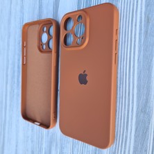 Pirok Store Apple iPhone 15 Pro Kamera Korumalı Içi Kadife Silikon Kılıf