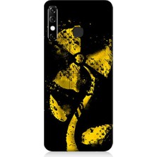 Teknomeg Infinix Hot 8 Uyumlu Rüzgar Gülü  Desenli Silikon Kılıf