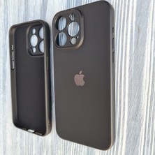 Pirok Store Apple iPhone 15 Pro Kamera Korumalı Içi Kadife Silikon Kılıf