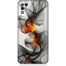 Teknomeg Infinix Hot 10 Play Uyumlu Basketbol Potası  Desenli Silikon Kılıf