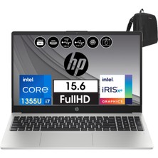 Hp 250 G10 Intel Core I7-1355U 16GB 512GB SSD 15.6" W11HOME Fhd Taşınabilir Bilgisayar 99G1E6ETH07+ZETTAÇANTA