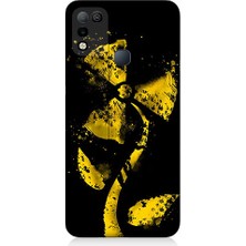 Teknomeg Infinix Hot 10 Play Uyumlu Rüzgar Gülü  Desenli Silikon Kılıf