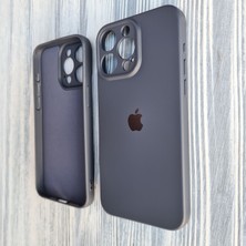 Pirok Store Apple iPhone 15 Pro Kamera Korumalı Içi Kadife Silikon Kılıf