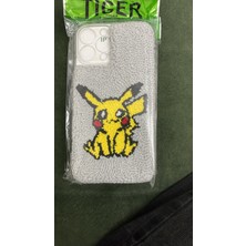 Nsk Textile & Boutique %100 El Punch Nakış Işlemeli Pikachu Desenli Kılıf