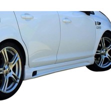 Woodhub Opel Corsa Uyumlu D (2007-2015) Yan Marşpiyel Seti (Plastik)