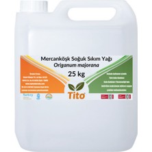 Tito Mercanköşk Soğuk Sıkım Yağı Origanum Majorana 25 kg