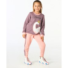 Kuğu Princess Lila- Pembe Eşofman Takım