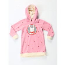 Bunny Pink Yumoş Kız Çocuk Elbise