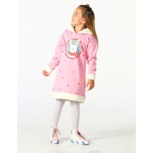 Bunny Pink Yumoş Kız Çocuk Elbise