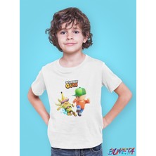 Bumeta Stumble Guys Banana Mr. Stumble Karakter Çocuk Tişört T-Shirt