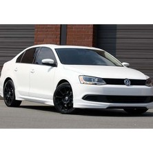 Woodhub Volkswagen Jetta Mk6 Uyumlu Marşpiyel Takımı, Boyasız, Abs Plastik