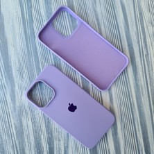 Pirok Store iPhone 15 Pro (6.1 Inç) Uyumlu Lansman Içi Kadife Silikon Kılıf