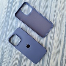 Pirok Store iPhone 15 Pro (6.1 Inç) Uyumlu Lansman Içi Kadife Silikon Kılıf