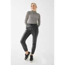 Fashıon Frıends Kadın Suni Deri Pantolon 23K0452K1