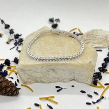 İpek Silver 925 Ayar 3 mm Gümüş Su Yolu Bileklik