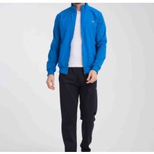 Lacoste Basıc Mavi Slim Fit DAR KALIP Erkek Eşofman Takımı