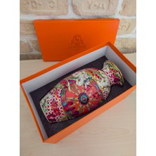 Lamedore Lilyum Desen Boğumlu Porselen Vazo 31cm