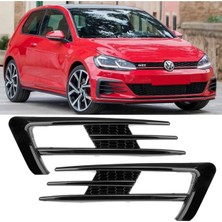 Woodhub Volkswagen Golf 7 Sis Farı Çerçevesi Gti Piano Black 2014-2017