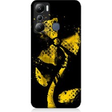 Teknomeg Infinix Hot 20I Uyumlu Rüzgar Gülü  Desenli Silikon Kılıf