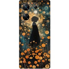 Infinix Zero 30 4g Uyumlu Yalnız Kadın  Desenli Silikon Kılıf