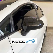 Woodhub Seat Leon Seat Leon 2009-2012 Mk 2,5 Batman Yarasa Ayna Kapağı Piano Black