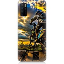 Infinix Note 7 Lite Uyumlu Para Grafiti  Desenli Silikon Kılıf