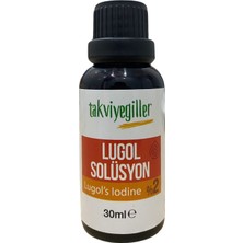 Takviyegiller Lugol - Iyot Kafesi Seti – %2 Lugol 30ML + Roll-On 10ML