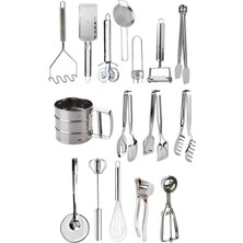 16 Parça Çeyiz ve Mutfağın Tamamlayıcı Ihtiyaçları Seti