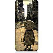 Teknomeg Infinix Note 11S Uyumlu Boş Şehir  Desenli Silikon Kılıf