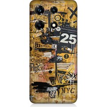 Infinix Note 30 Pro Uyumlu Karma Grafik  Desenli Silikon Kılıf