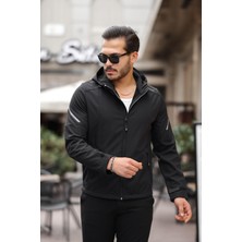 Delpino Su ve Rüzgar Geçirmez Termal Softshell Erkek MONT-7015