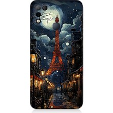 Teknomeg Infinix Hot 11 Play Uyumlu Paris Sokakları  Desenli Silikon Kılıf