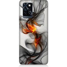 Teknomeg  Infinix Note 10 Pro Uyumlu Basketbol Potası  Desenli Silikon Kılıf