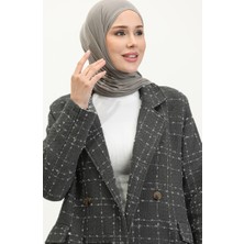 Sefa Merve Tüvit Kaban 71209-03 Koyu Gri