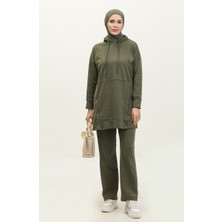 Sefa Merve Ikili Eşofman Takım 3079-05 Haki