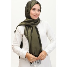 Püsküllü Tafta Şal 1267-41 Haki