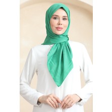 Jakarlı Eşarp 90168-04 Çimen Yeşili