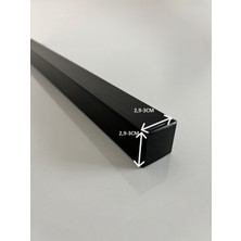 Homdep Çelik Kapı Çekme Kolu Kare Tip 50 cm Ayarlanabilir Sistem