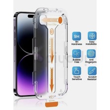 Broncover iPhone 16 Pro Max (6.9inç) Uyumlu Hayalet Magic Glass Box Kolay Uygulama Aparatlı 9h Hd Temperli Cam Ekran Koruyucu ve Kiti