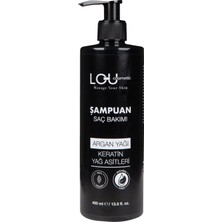 Lou Cosmetic Argan Yağlı Şampuan 400 ml