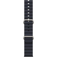 Alstrap Huawei Watch Gt 5/gt 4/gt 3/gt 2 46MM Uyumlu 22MM Ocean Loop Silikon Kordon