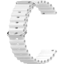 Alstrap Huawei Watch Gt 5/gt 4/gt 3/gt 2 46MM Uyumlu 22MM Ocean Loop Silikon Kordon