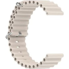 Alstrap Huawei Watch Gt 5/gt 4/gt 3/gt 2 46MM Uyumlu 22MM Ocean Loop Silikon Kordon