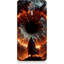Teknomeg General Mobile Gm5 Plus Uyumlu Ateş Çemberi  Desenli Silikon Kılıf