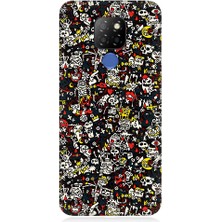 Teknomeg General Mobile GM20 Uyumlu Küçük Figürler  Desenli Silikon Kılıf