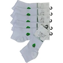 Emre Socks Çorap Diyarı 6 Çift Bambu Kısa Spor Dikişsiz Burunlu Erkek Patik Çorap